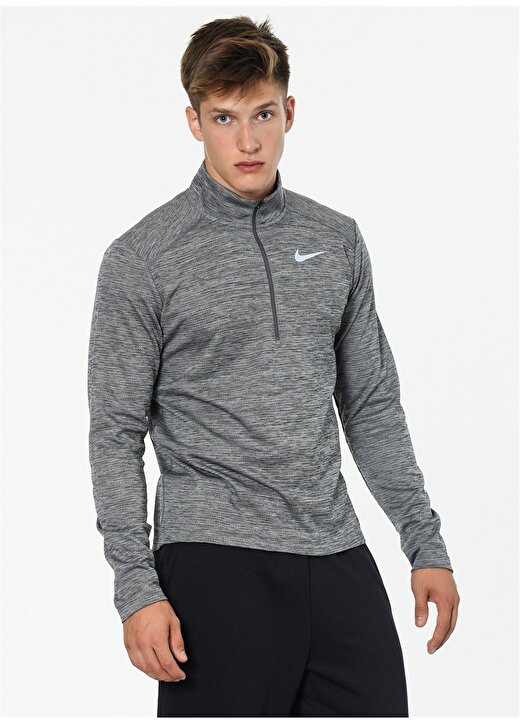 Nike Pacer Gri Erkek Sweatshirt 4