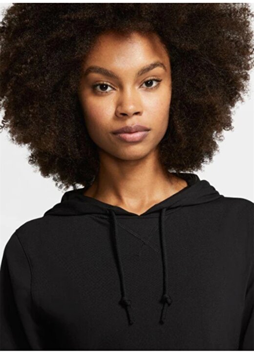 Nike Yoga Training Siyah Kadın Sweatshirt 2