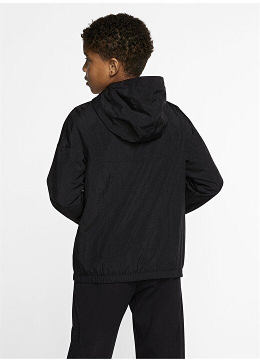 Nike Sportswear Woven Siyah Erkek Çocuksweatshirt 2