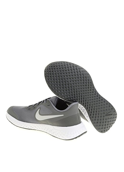 Nike BQ5671-004 Re Revolution 5 Siyah Çocuk Günlük Gri Ayakkabı 3