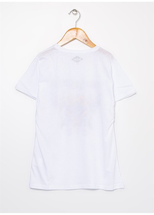 Lee Cooper Baskılı Beyaz T-Shirt 3