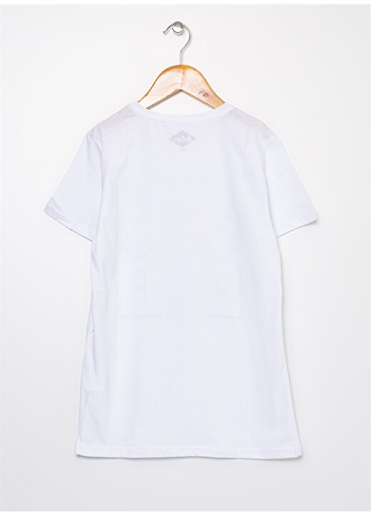 Lee Cooper Baskılı Beyaz Erkek Çocuk T-Shirt 202 LCB 242007 SQUARE BEYAZ 3