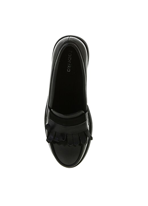 Fabrika Comfort Siyah Kadın Düz Ayakkabı 4