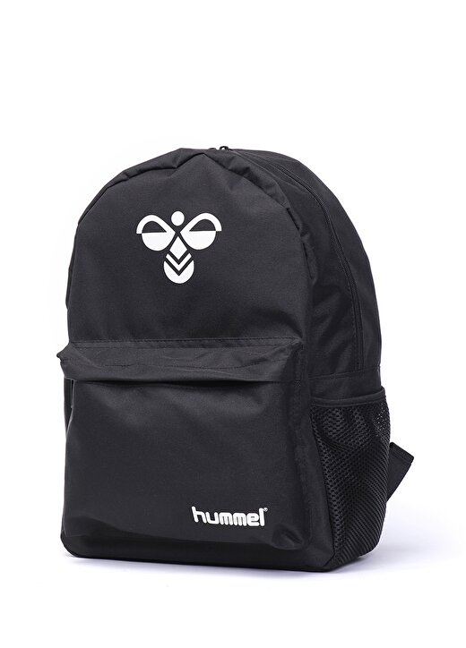 Hummel Alenc Bag Pack Fermuarlı Logo Baskılı Siyah Unisex Sırt Çantası 2