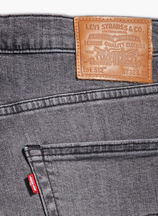 Levis Siyah 512 Denim Pantolon 3