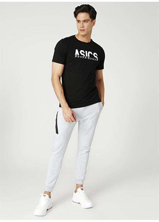 Asics Siyah Erkek T-Shirt 2031B912-001 KATAKANA GRAPHIC TEE 2