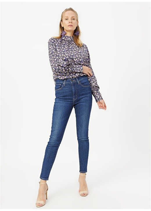 Levis Mile High Super Skinny Denim Pantolon 1