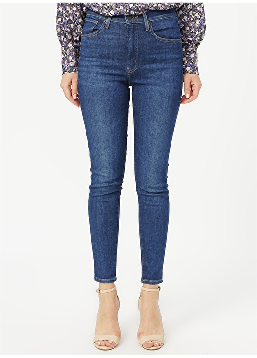 Levis Mile High Super Skinny Denim Pantolon 2