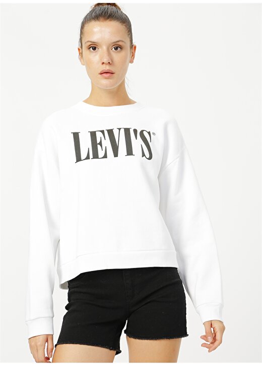 Levis Graphic Diana Crew Sweatshirt 1
