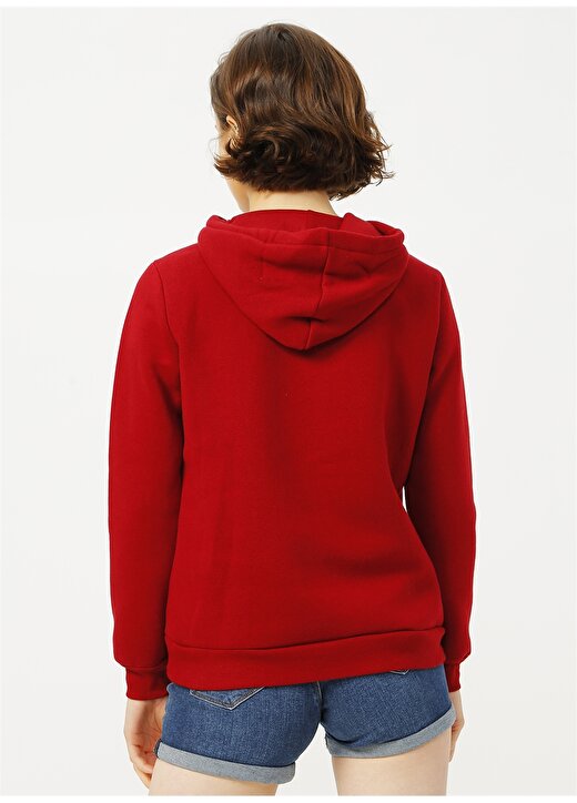 Koton Bordo Sweatshirt 4