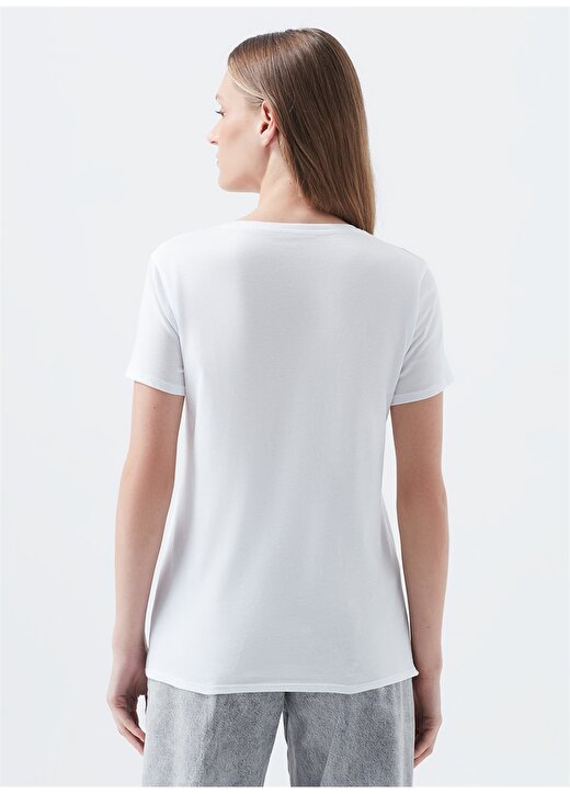 Mavi Beyaz T-Shirt 4