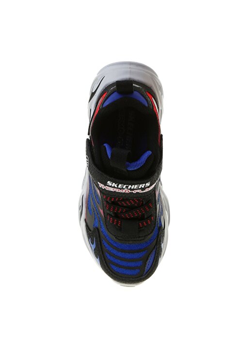 Skechers 400106L Bkrb Thermo Siyah - Kırmızı - Mavi Erkek Çocuk Yürüyüş Ayakkabısı 4