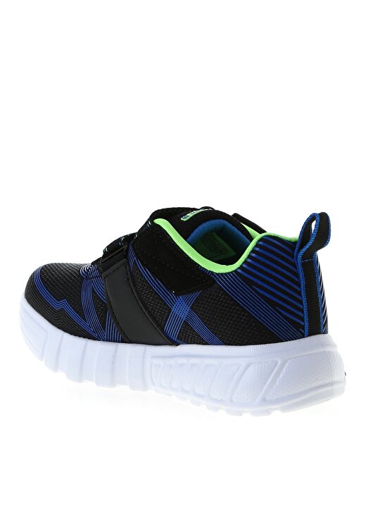 Skechers 90543L Flex-Glow Siyah - Mavi - Yeşil Erkek Çocuk Yürüyüş Ayakkabısı 2