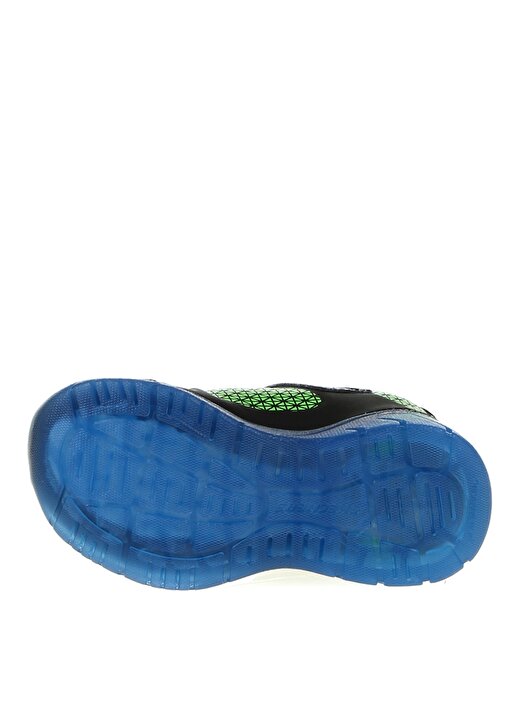 Skechers 401520N Bblm Illumi Siyah - Mavi - Yeşil Erkek Çocuk Yürüyüş Ayakkabısı 3