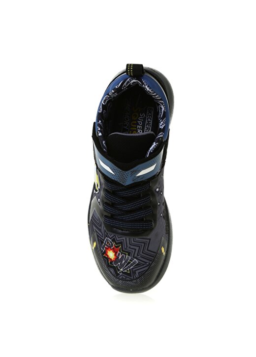 Skechers 402101L Ccbk Dynamight Gri - Siyah Erkek Çocuk Yürüyüş Ayakkabısı 4