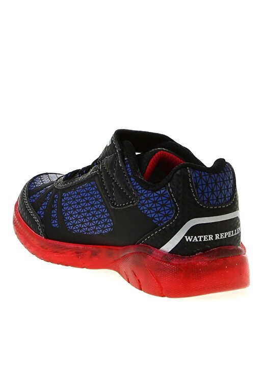 Skechers 401520N Bkrb Illumi Siyah - Kırmızı - Mavi Erkek Çocuk Yürüyüş Ayakkabısı 2