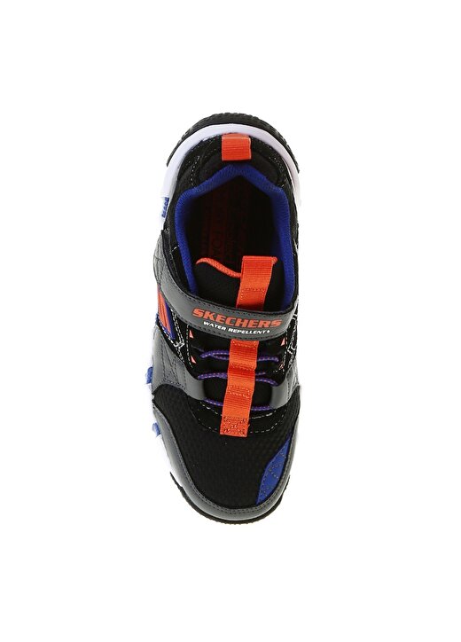 Skechers 98241L Velocitrek Gri - Siyah Erkek Çocuk Yürüyüş Ayakkabısı 4