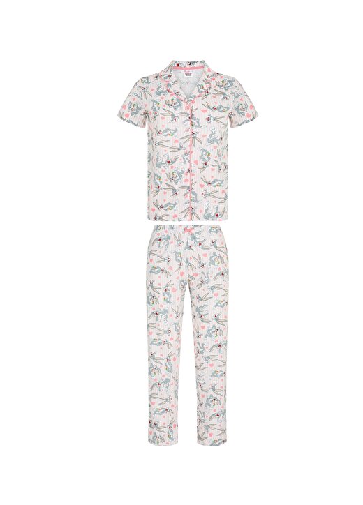 Penti Gül Kurusu Pijama Takımı 1