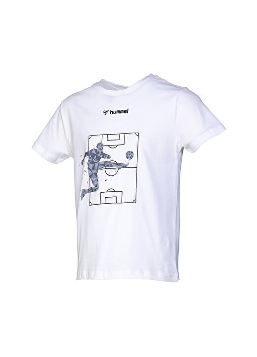 Hummel 911136-9973 Beyaz Erkek Çocuk T-Shirt 1