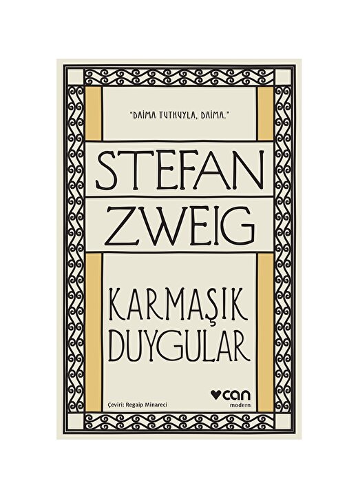 Can Yayınları - Karmaşık Duygular - Stefan Zweig 1
