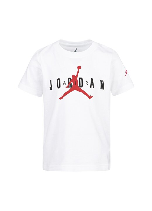 Nike 855175-001 JDB Brand Tee 5 Beyaz Erkek Çocuk T-Shirt 1
