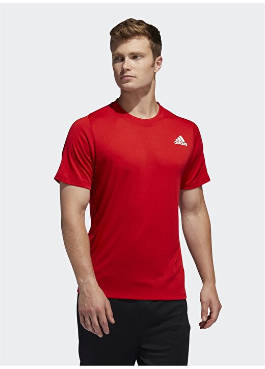 Adidas FL4628 Freelift Sport Prime Kırmızı Erkek T-Shirt 1