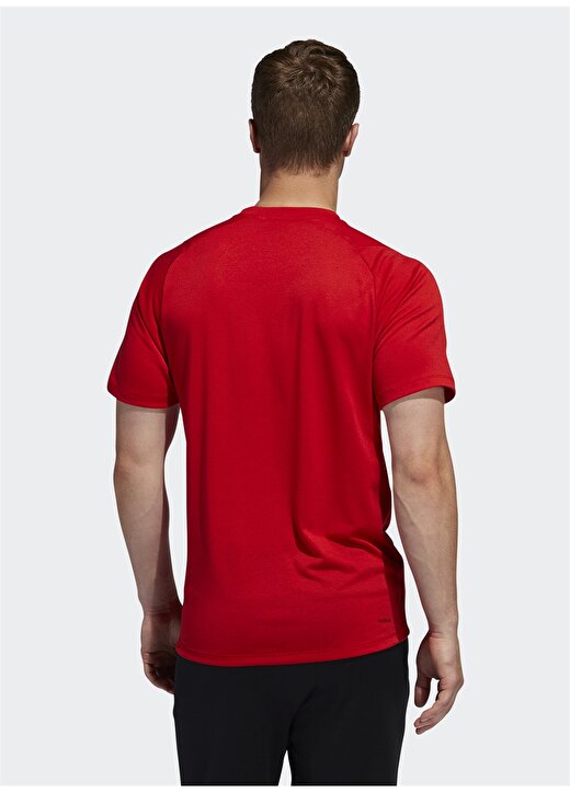 Adidas FL4628 Freelift Sport Prime Kırmızı Erkek T-Shirt 4