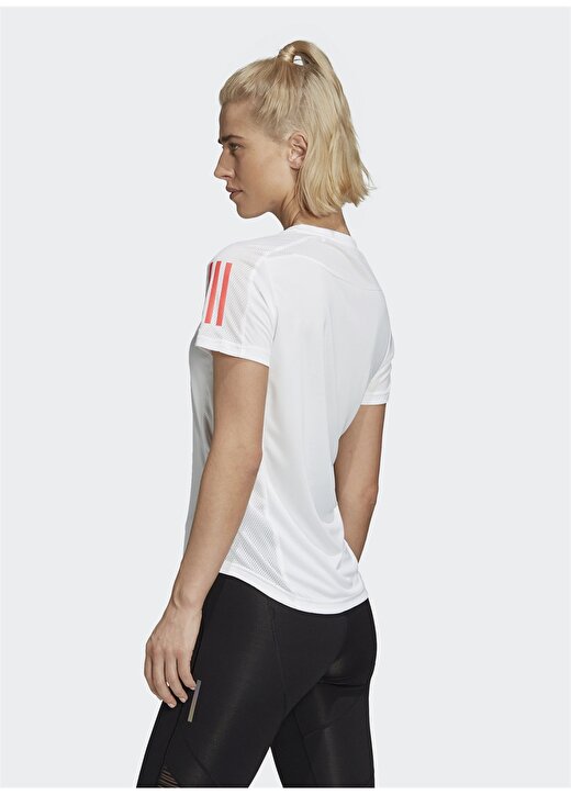 Adidas GC6621 Own The Run Beyaz Kadın T-Shirt 3