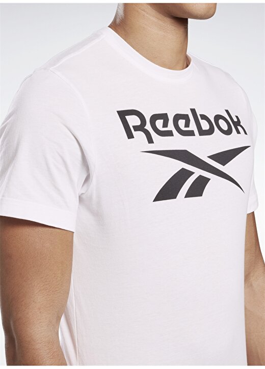 Reebok FP9152 Beyaz Erkek T-Shirt 4