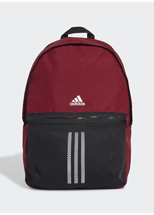 Adidas GD5650 Classic 3 Stripes Beyaz-Bordo Sırt Çantası 1