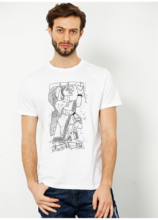 Fabrika Urartu Ivonya Beyaz T-Shirt 1