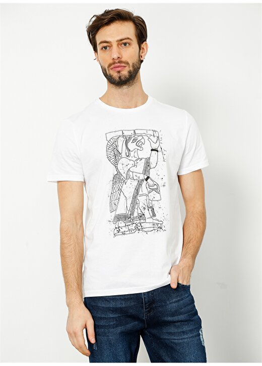 Fabrika Urartu Ivonya Beyaz T-Shirt 3