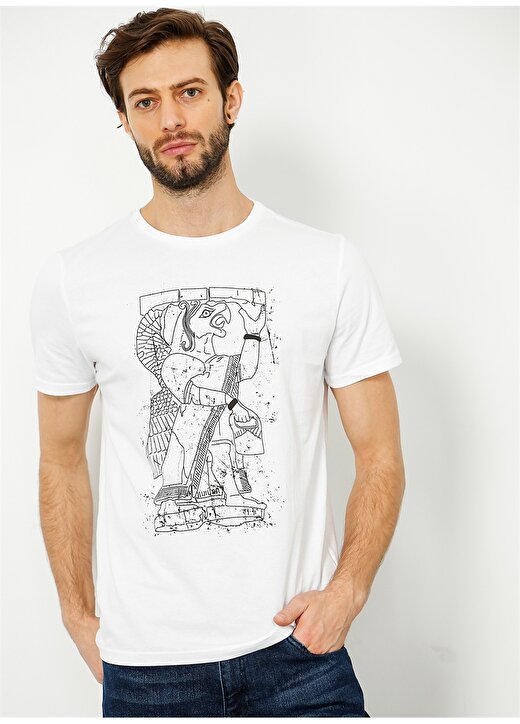 Fabrika Urartu Ivonya Beyaz T-Shirt 4