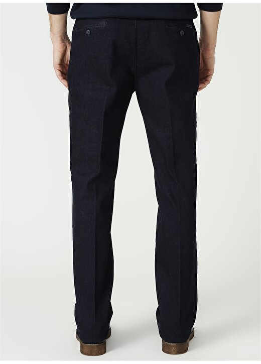 Fabrika Comfort Düz Lacivert Klasik Pantolon 4