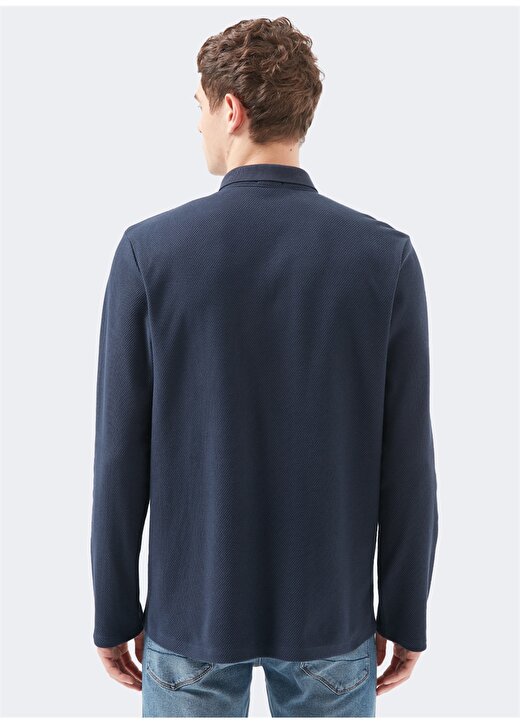 Mavi Normal Düz Koyu Lacivert Erkek Polo T-Shirt 4