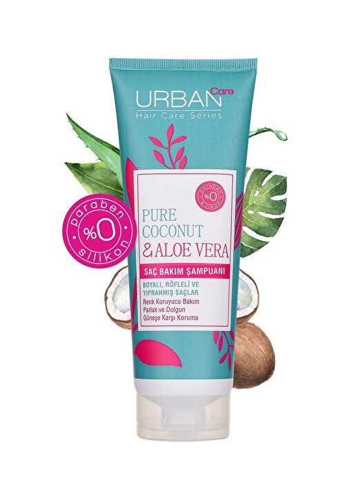 Urban Care Pure Coconut & Aloe Vera Şampuan 2