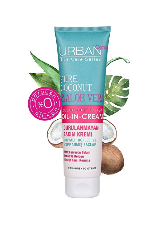 Urban Care Pure Coconut & Aloe Vera Durulanmayan Krem 2
