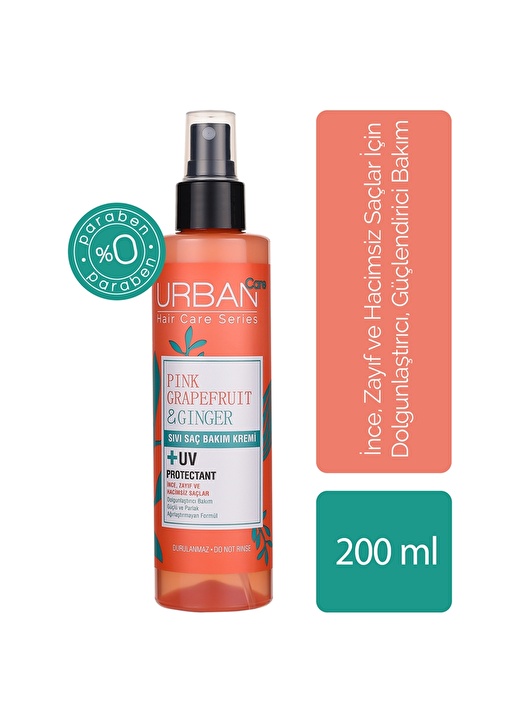 Urban Care Pink Grapefruit & Ginger Saçbakım Krem 3