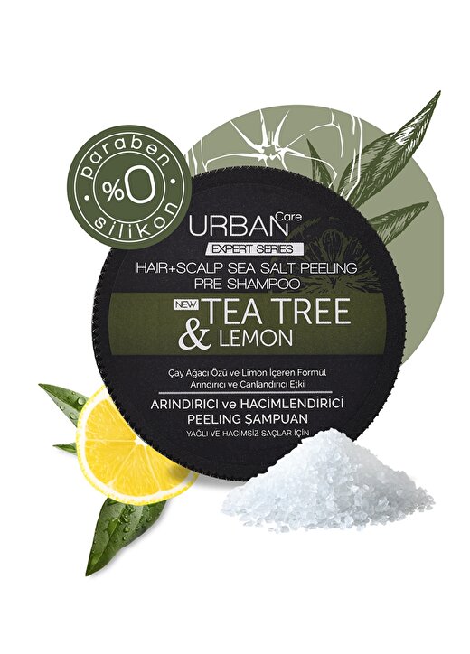 Urban Care Expert Series Tea Tree & Lemon Peeling Şampuan 2