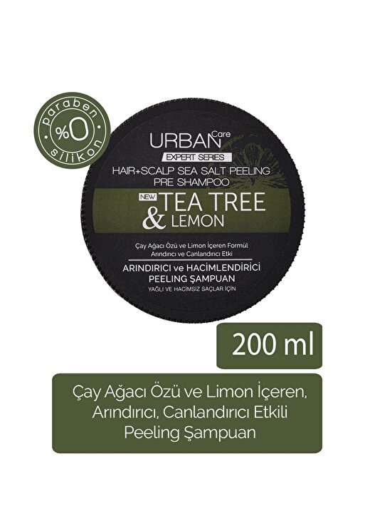Urban Care Expert Series Tea Tree & Lemon Peeling Şampuan 3