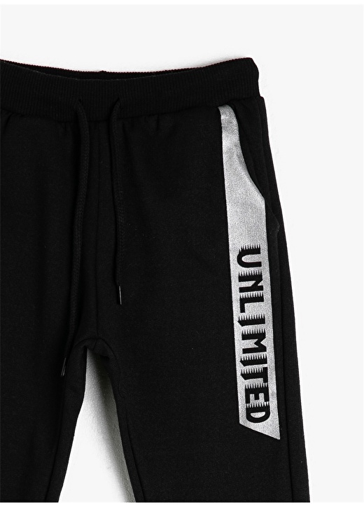 Koton Siyah Çocuk Sweatpant 3