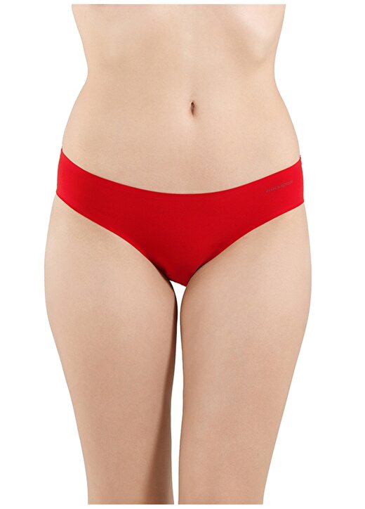 Blackspade Normal Bel Düz Kırmızı Kadın Bikini Külot 1