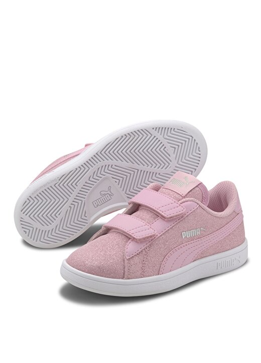 Puma Pembe Beyaz Kız Toddler Yürüyüş Ayakkabısı 3