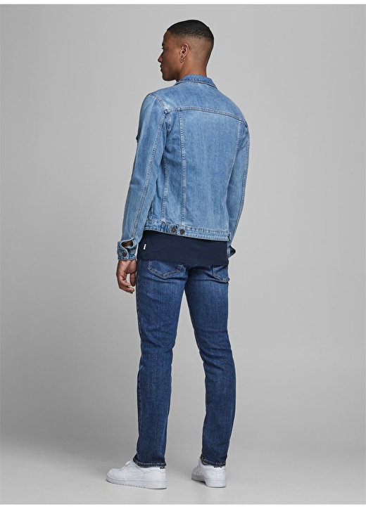 Jack & Jones 12178470 Normal Bel Normal Paça Erkek Denim Pantolon 2