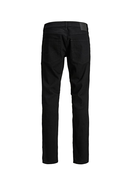 Jack & Jones Normal Bel Regular Fit Siyah Erkek Denim Pantolon 3
