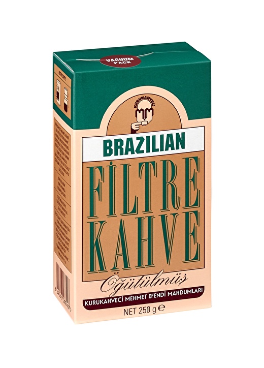 Kurukahveci Mehmet Efendi Brazilian Öğütülmüş 250 Gr Filtre Kahve 1