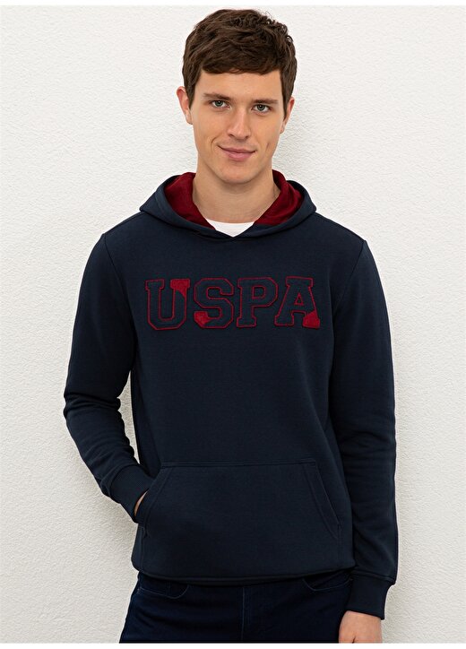 U.S. Polo Assn. Lacivert Erkek Sweatshirt 1