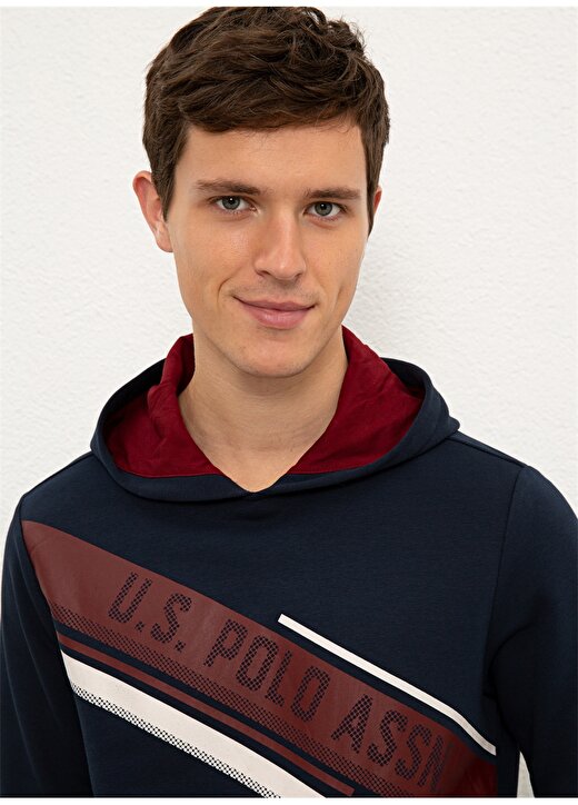 U.S. Polo Assn. Lacivert Erkek Sweatshirt 2
