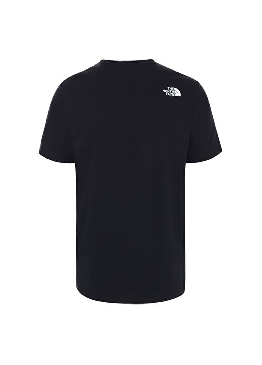 The North Face M S/S HD TEE Kısa Kollu Normal Kalıp Düz Siyah Erkek T-Shirt 2