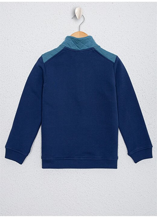 U.S. Polo Assn. Baskılı Mint Erkek Çocuk Sweatshirt 2